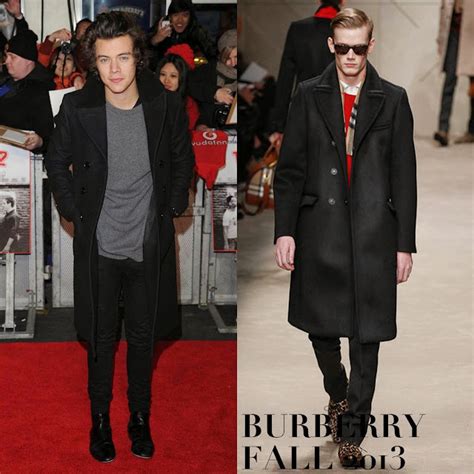 harry styles burberry jacket|Harry Styles best looks.